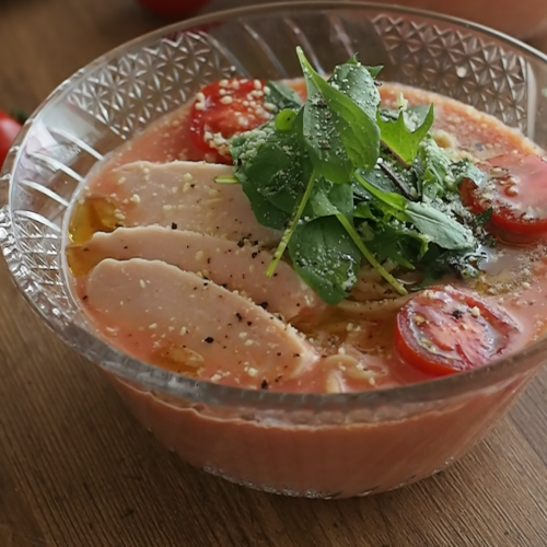 メルクオベイト　トマトクリーム麺