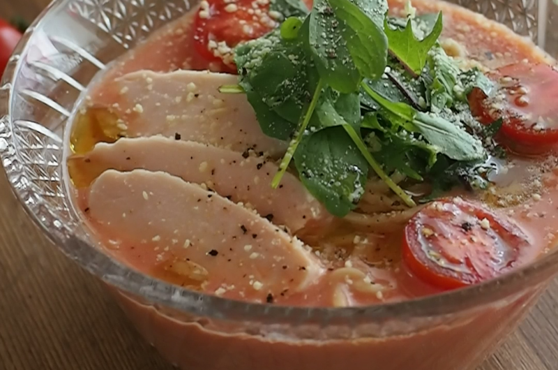 トマトクリーム麺🍅🍜